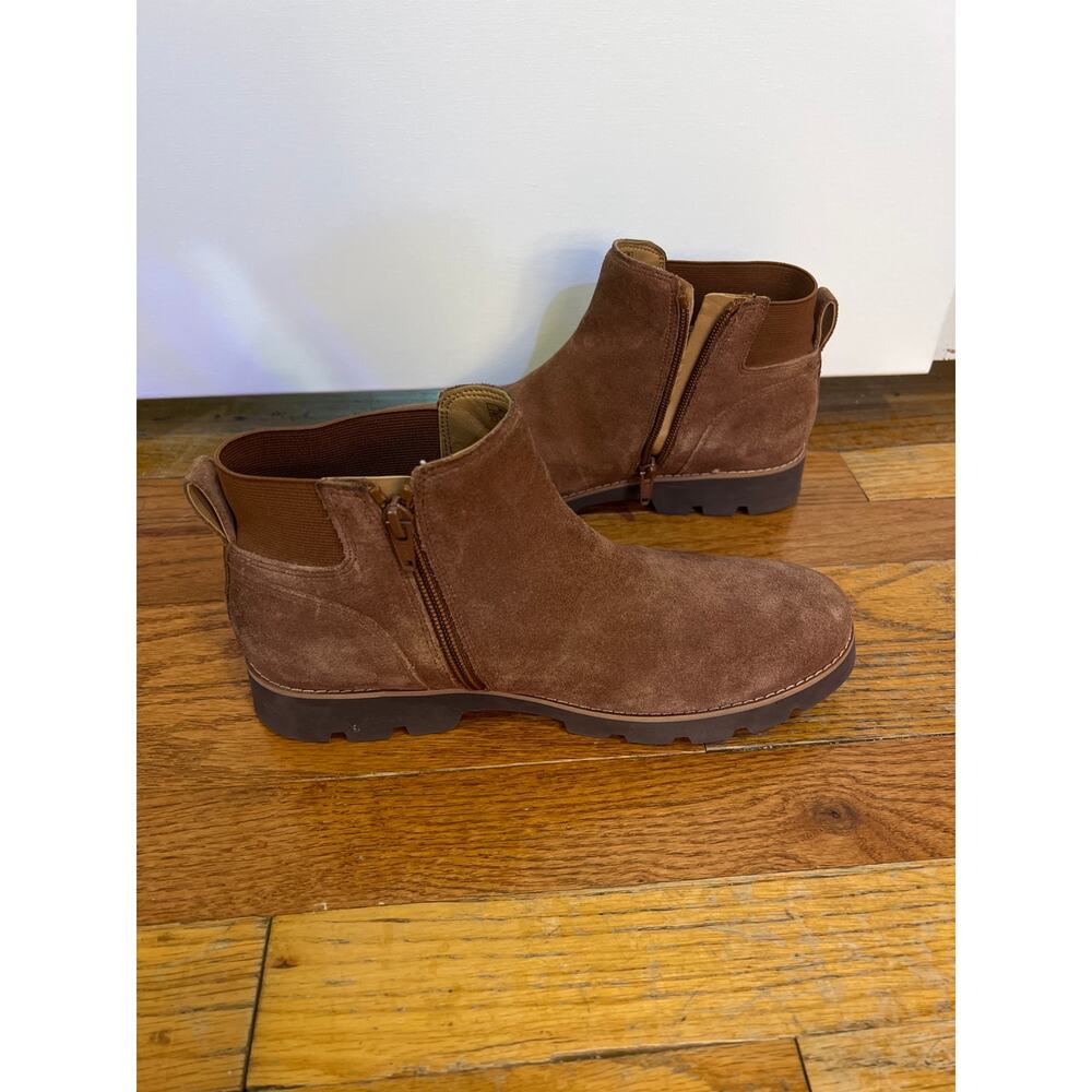 Vionic Water Repellent Suede Ankle Booties Brione US 8/EU 39 - Picture 3 of 9